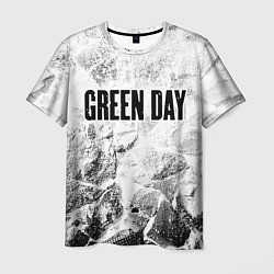Мужская футболка Green Day white graphite