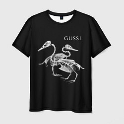 Футболка мужская Gussi - two skeletons of a goose, цвет: 3D-принт