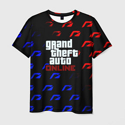 Мужская футболка NFS x GTA pattern