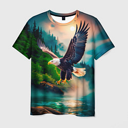 Мужская футболка Полет орла
