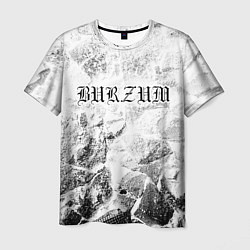 Мужская футболка Burzum white graphite