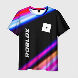 Мужская футболка Roblox speed game lights