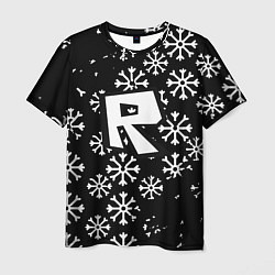 Мужская футболка Roblox winter