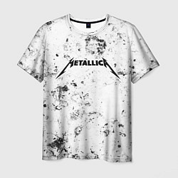 Футболка мужская Metallica dirty ice, цвет: 3D-принт