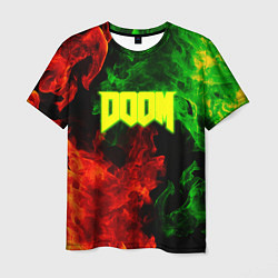 Мужская футболка Doom Eternal fire