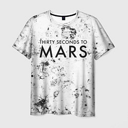 Мужская футболка Thirty Seconds to Mars dirty ice