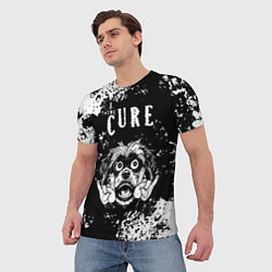 Футболка мужская The Cure рок пес, цвет: 3D-принт — фото 2