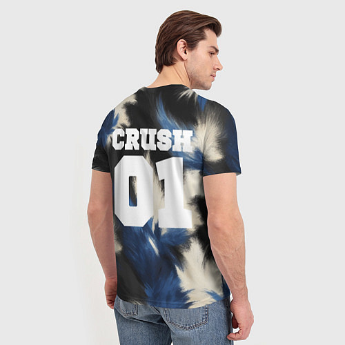 Мужская футболка Crush 01 / 3D-принт – фото 4