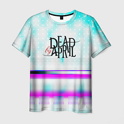 Мужская футболка Dead by april rock band