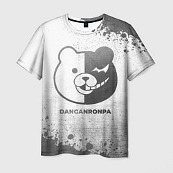 Мужская футболка Danganronpa - white gradient