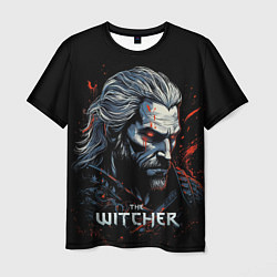 Мужская футболка The Witcher blood