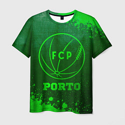 Мужская футболка Porto - green gradient