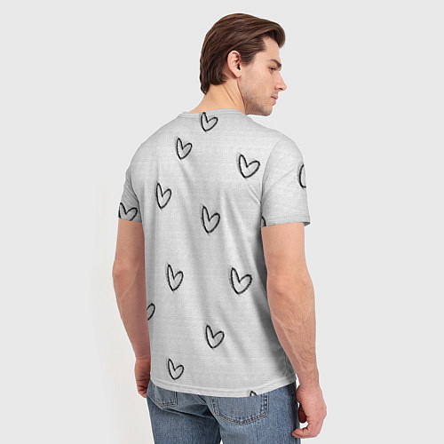 Мужская футболка Надпись будущий учитель / 3D-принт – фото 4