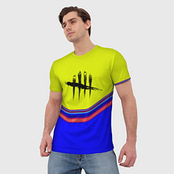 Футболка мужская Dead by Daylight horror game, цвет: 3D-принт — фото 2