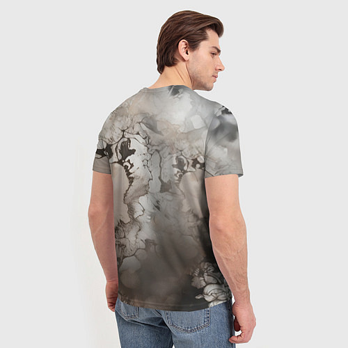 Мужская футболка Катрина в красном / 3D-принт – фото 4