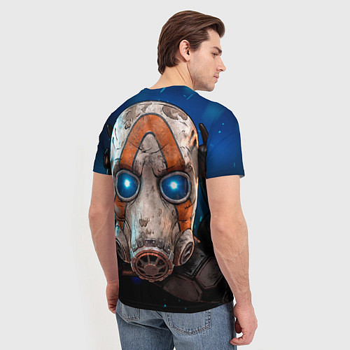 Мужская футболка Маска в руке Borderlands 4 / 3D-принт – фото 4