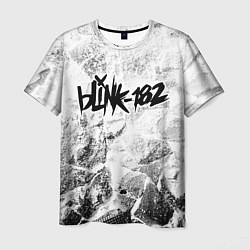 Мужская футболка Blink 182 white graphite