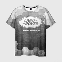 Мужская футболка Land Rover - grey gradient