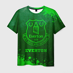 Мужская футболка Everton - green gradient