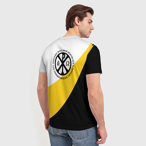 Мужская футболка Сокрушу пред ним врагов его большая хризма / 3D-принт – фото 4