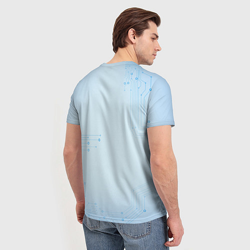 Мужская футболка Astro Bot - Game / 3D-принт – фото 4