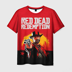 Мужская футболка Red Dead Redemption - cowboys