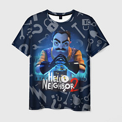 Мужская футболка Привет сосед из игры Hello Neighbor