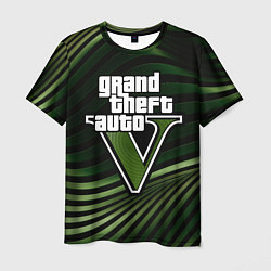 Мужская футболка Grand Theft Auto V - logo