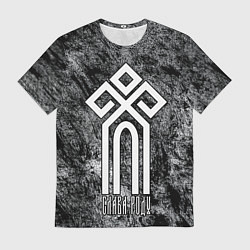 Мужская футболка Символ славян - славянский чур