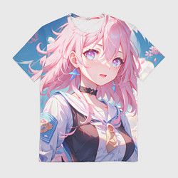Мужская футболка Honkai Star Rail March 7th beauty