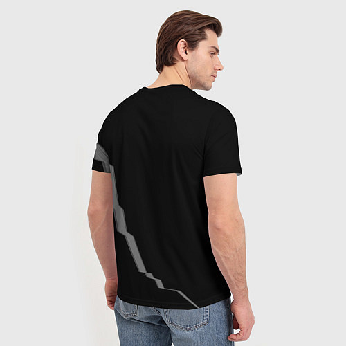 Мужская футболка Мечта не работать - не работает / 3D-принт – фото 4