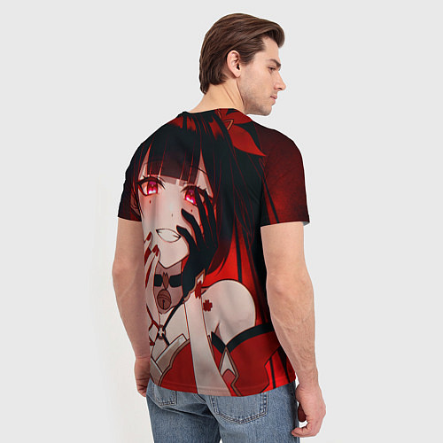 Мужская футболка Honkai Star Rail Sparkle beauty / 3D-принт – фото 4
