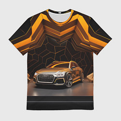 Мужская футболка Audi auto