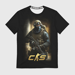 Мужская футболка CS спецназовец