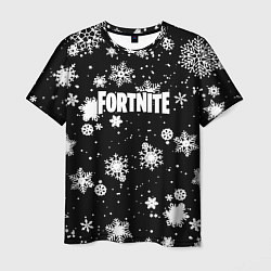 Мужская футболка Fortnite winter snow