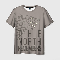 Мужская футболка The North Remembers game of thrones