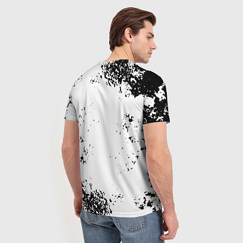 Мужская футболка Die Antwoord - рок пес / 3D-принт – фото 4