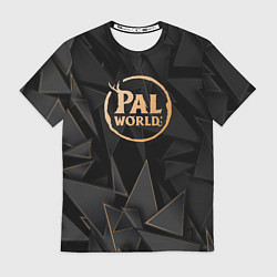 Мужская футболка Palworld golden poly