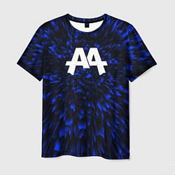 Мужская футболка Asking Alexandria blue energy