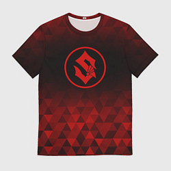 Мужская футболка Sabaton red poly