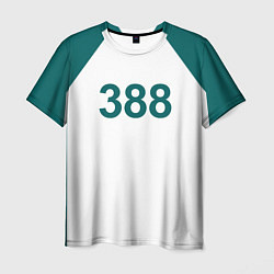 Мужская футболка Игра в кальмара 388