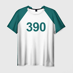 Мужская футболка Игра в кальмара 390
