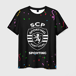 Мужская футболка Sporting конфети