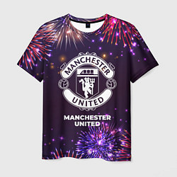 Мужская футболка Праздничный Manchester United