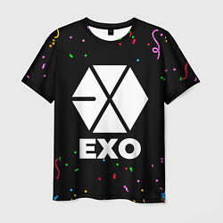 Мужская футболка Exo конфети