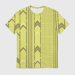 Футболка мужская Закулисье классические обои, цвет: 3D-принт