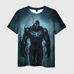 Мужская футболка Venom in fog