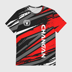 Футболка мужская Changan - Red sport, цвет: 3D-принт