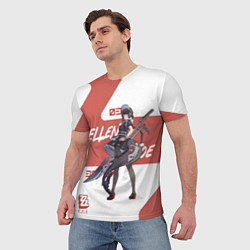 Футболка мужская Эллен Джо - ZZZ, цвет: 3D-принт — фото 2