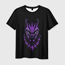 Мужская футболка Black Panther head